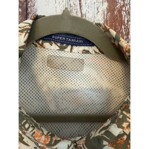 Columbia PFG Short Sleeve Mens 3XL Super Tamiami Fish Design - Picture 3 of 10